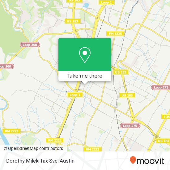 Dorothy Milek Tax Svc map