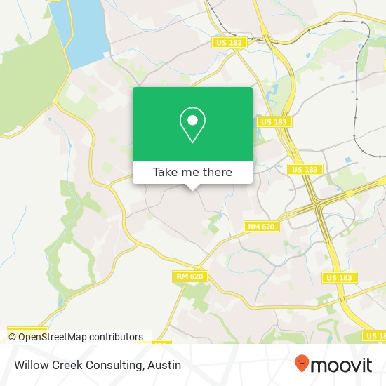 Willow Creek Consulting map