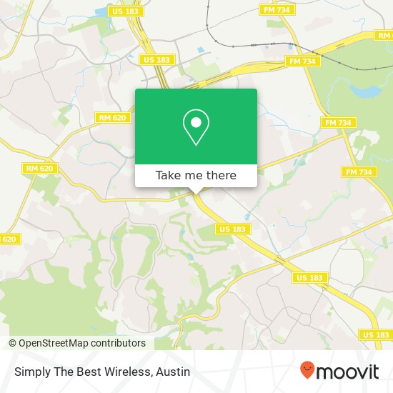 Simply The Best Wireless map