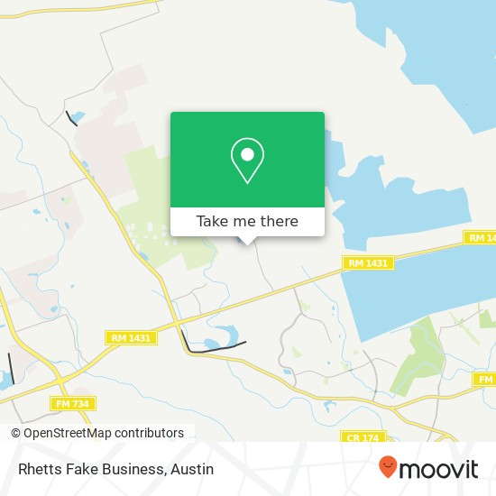 Rhetts Fake Business map