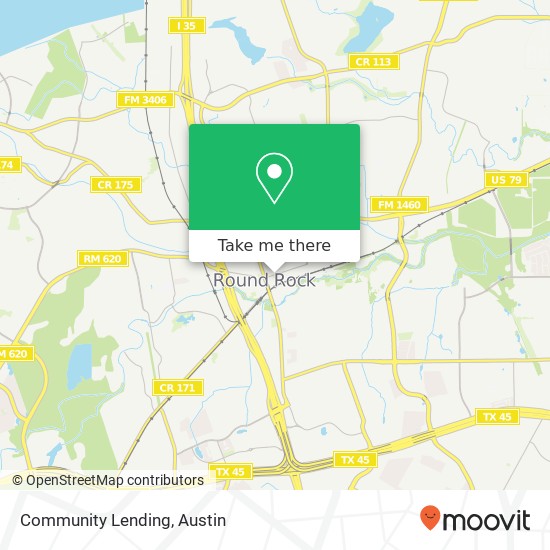 Community Lending map