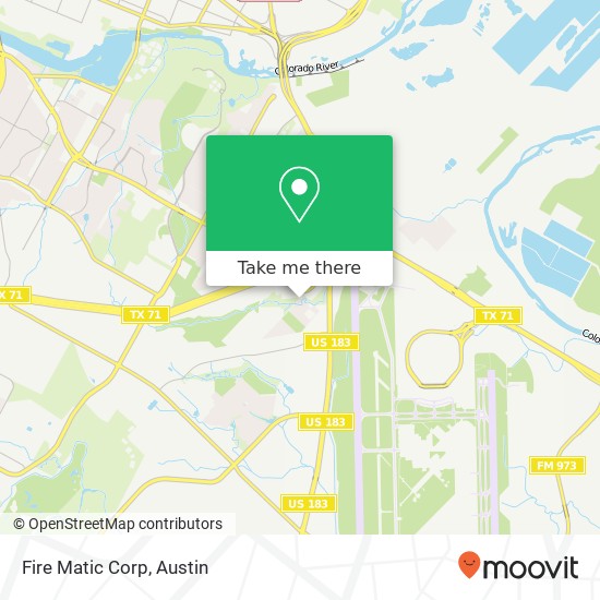Fire Matic Corp map