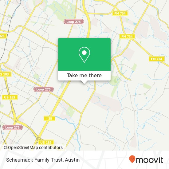 Scheumack Family Trust map