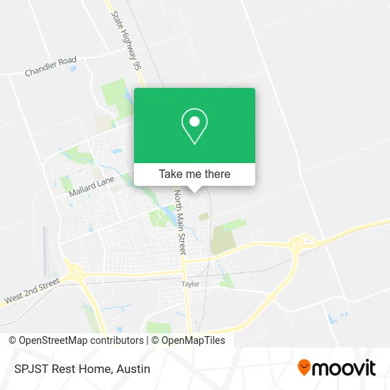 SPJST Rest Home map