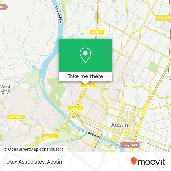 Otey Associates map