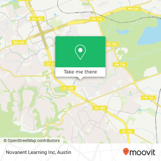 Mapa de Novanent Learning Inc