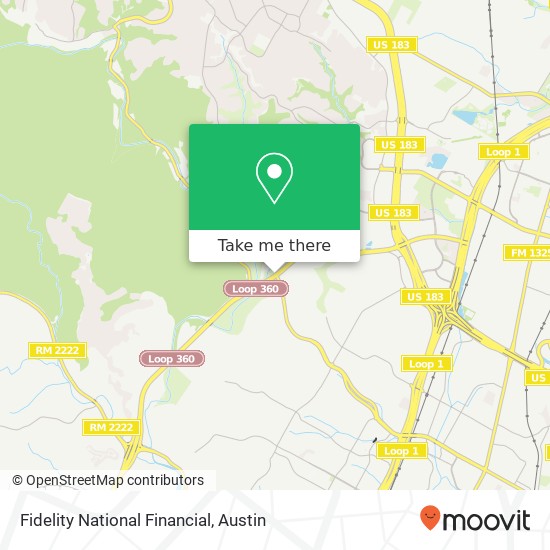 Fidelity National Financial map