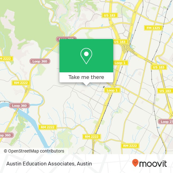 Mapa de Austin Education Associates