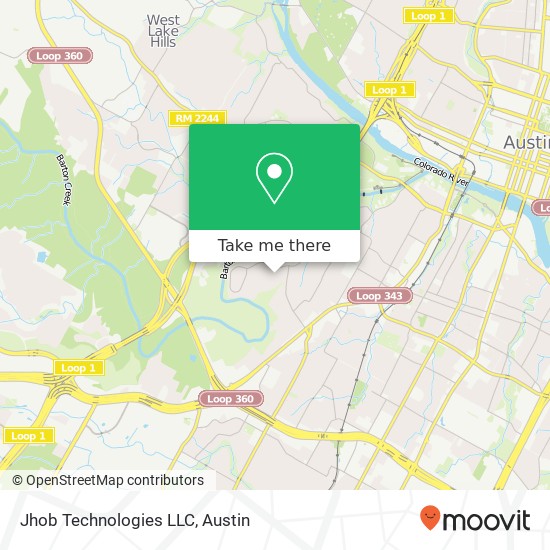 Mapa de Jhob Technologies LLC