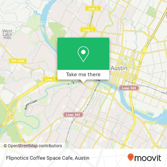 Flipnotics Coffee Space Cafe map