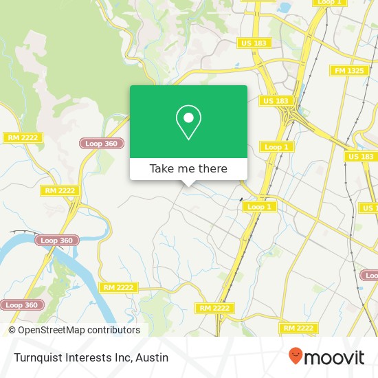 Mapa de Turnquist Interests Inc