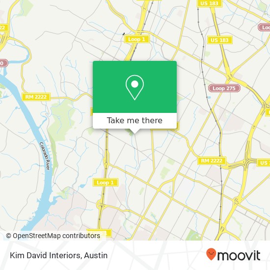 Kim David Interiors map