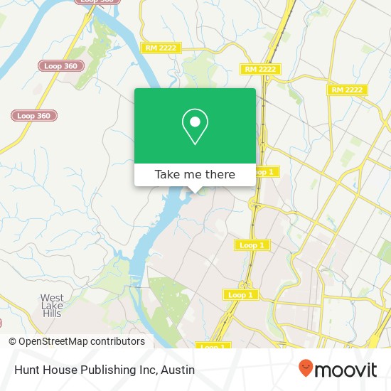 Mapa de Hunt House Publishing Inc