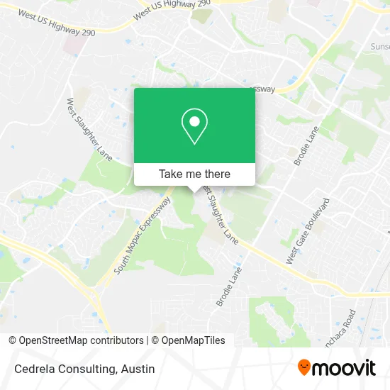 Cedrela Consulting map