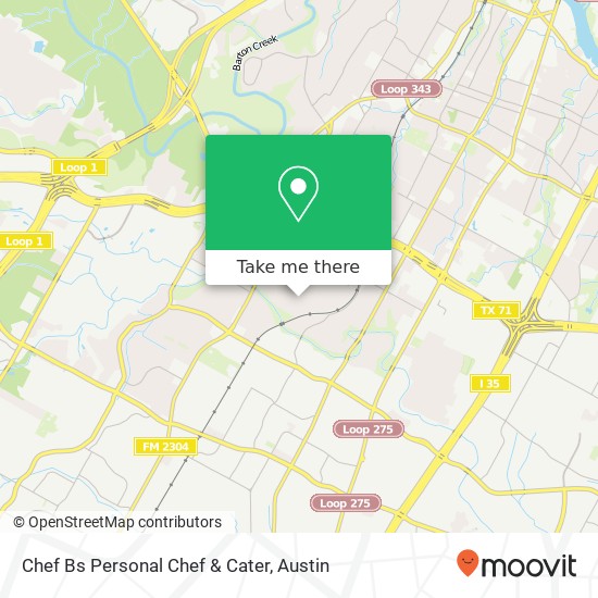 Mapa de Chef Bs Personal Chef & Cater