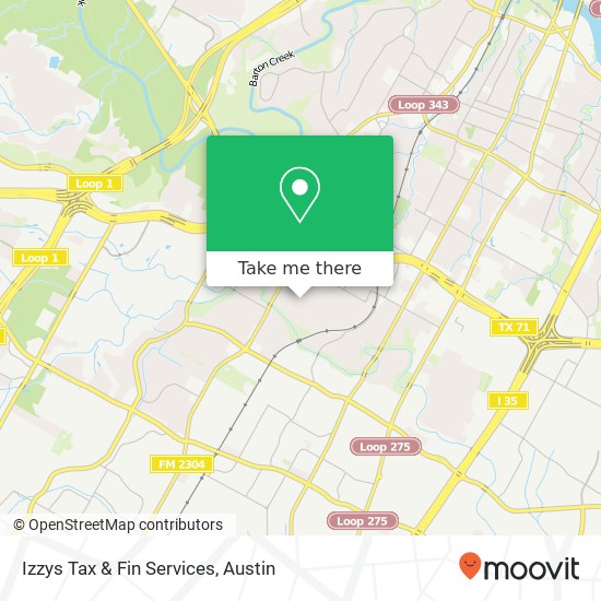 Izzys Tax & Fin Services map