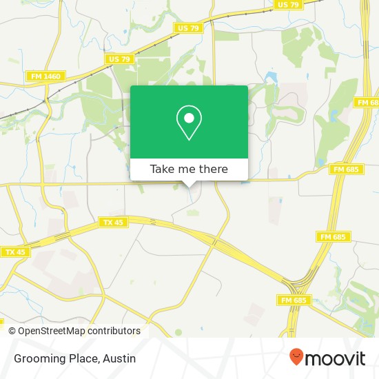 Grooming Place map