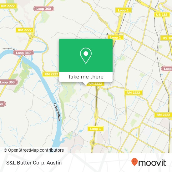 Mapa de S&L Butter Corp