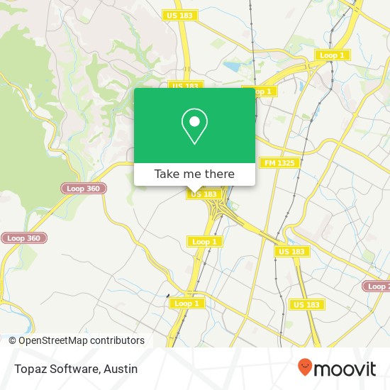 Topaz Software map