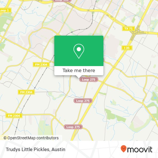 Mapa de Trudys Little Pickles