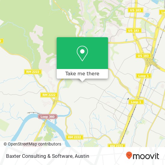 Mapa de Baxter Consulting & Software