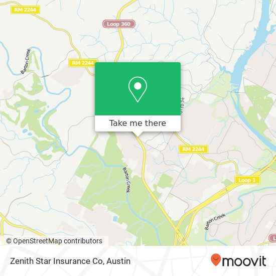 Zenith Star Insurance Co map