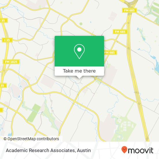 Academic Research Associates map