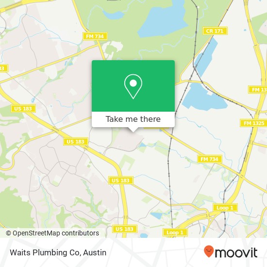 Waits Plumbing Co map