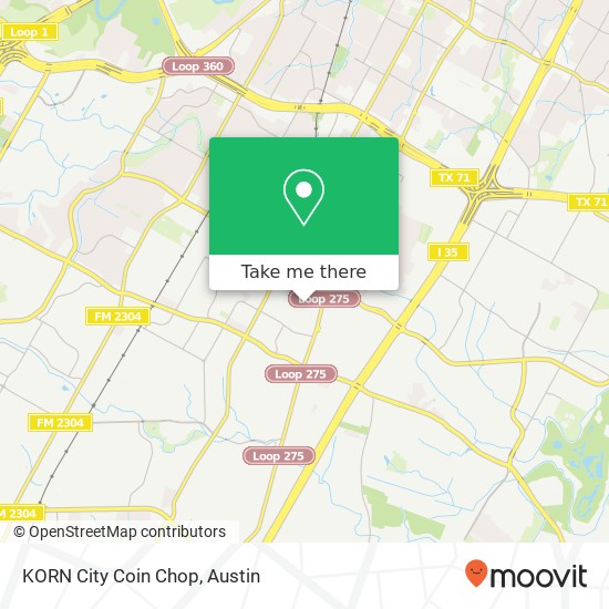 KORN City Coin Chop map