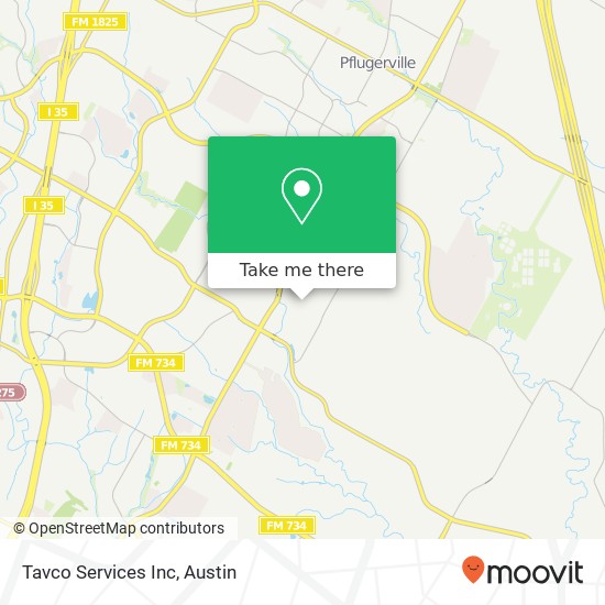 Mapa de Tavco Services Inc