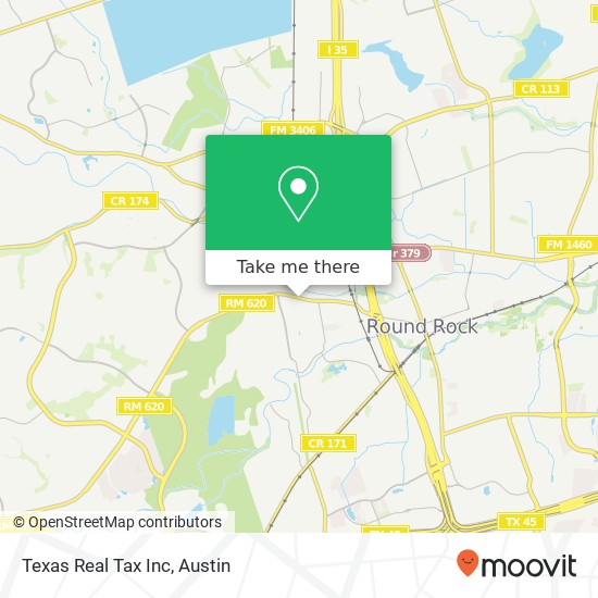 Texas Real Tax Inc map