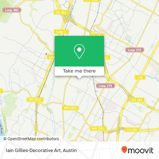Iain Gillies-Decorative Art map