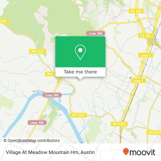 Mapa de Village At Meadow Mountain Hm