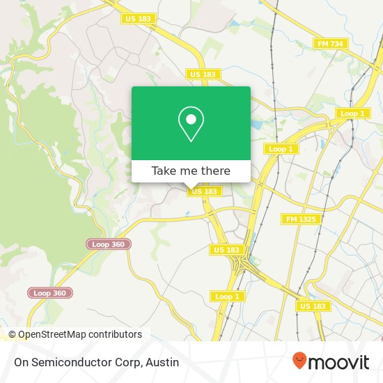 On Semiconductor Corp map