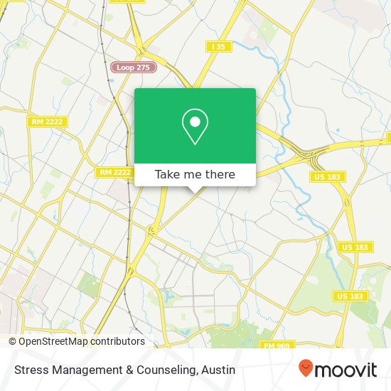 Stress Management & Counseling map