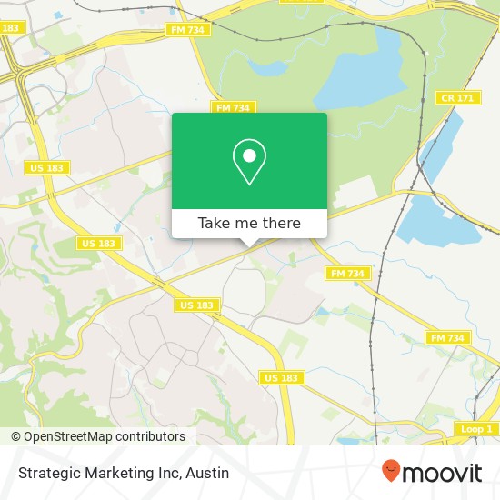 Mapa de Strategic Marketing Inc