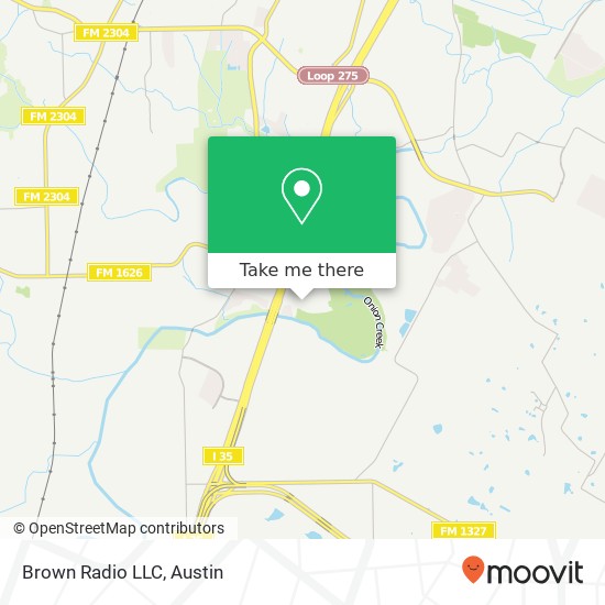 Brown Radio LLC map