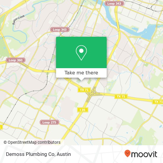 Mapa de Demoss Plumbing Co