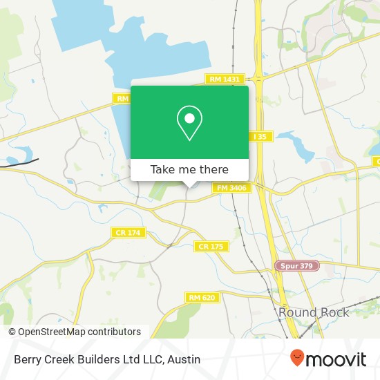 Berry Creek Builders Ltd LLC map