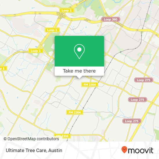 Ultimate Tree Care map