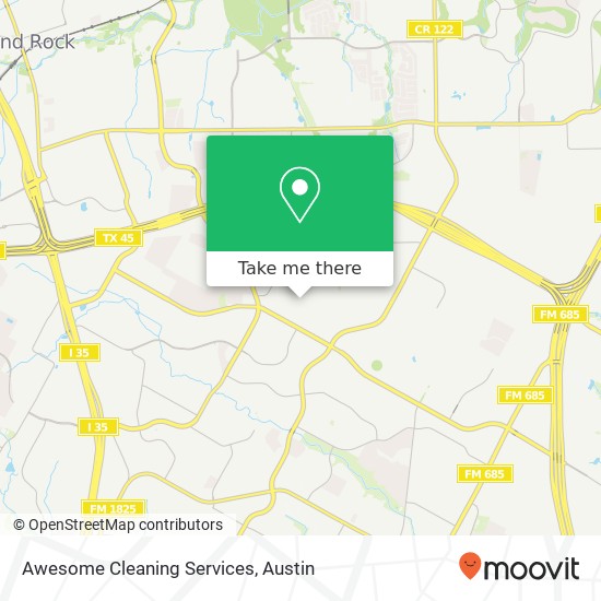 Awesome Cleaning Services map