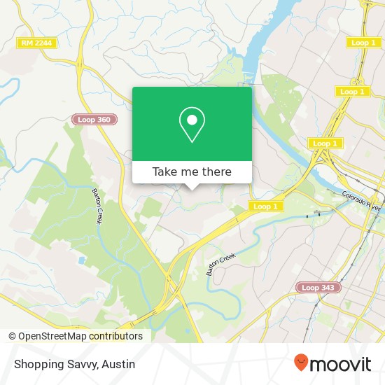 Shopping Savvy map