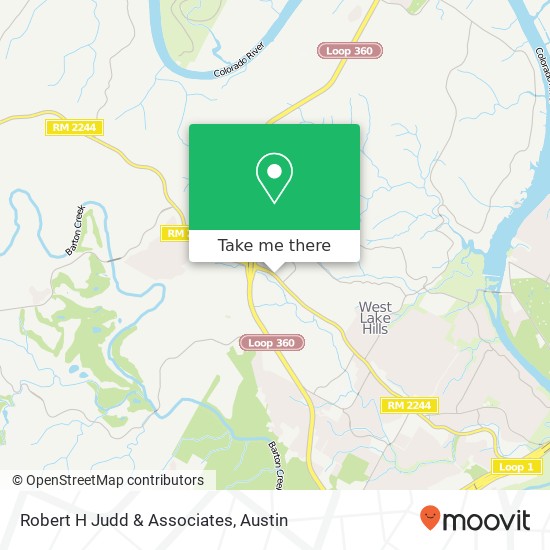 Robert H Judd & Associates map