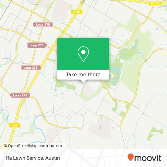 Mapa de Ra Lawn Service