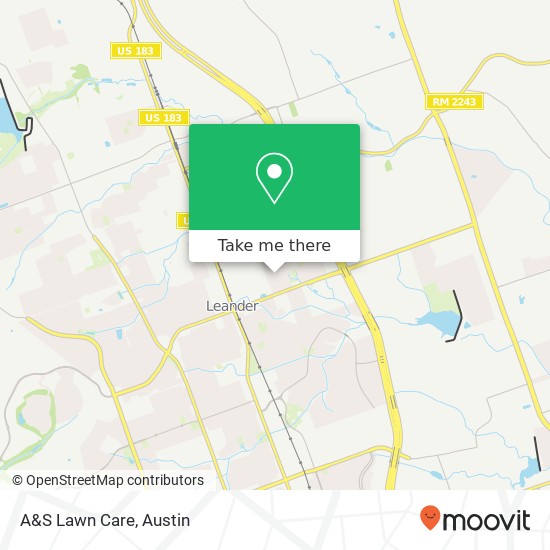 A&S Lawn Care map