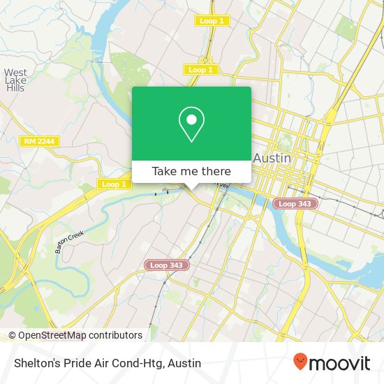 Mapa de Shelton's Pride Air Cond-Htg