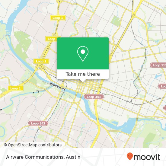 Airware Communications map