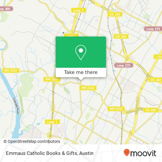 Mapa de Emmaus Catholic Books & Gifts