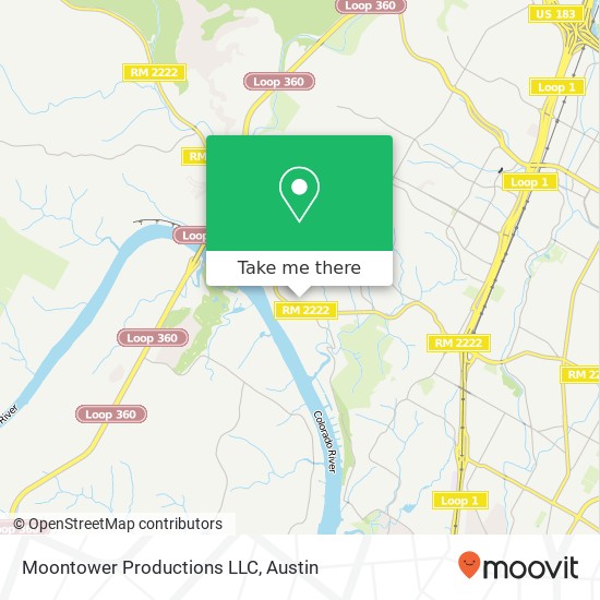Mapa de Moontower Productions LLC