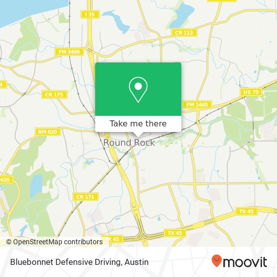 Mapa de Bluebonnet Defensive Driving